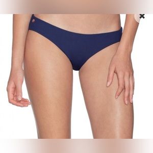 NWT Maaji Sublime Reversible Bikini Bottoms in Ink Blue Rib